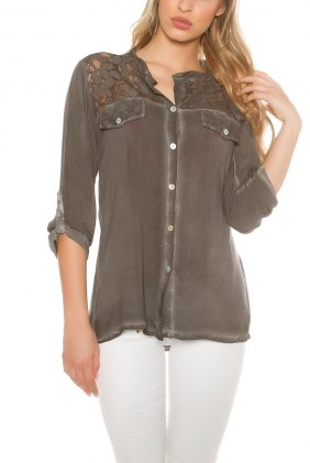Camasa Noa Black din Colectia de BLUZE