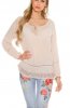 BLUZE - Bluza Taryn Cappuccino