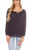 BLUZE - Bluza Taryn Dark Blue