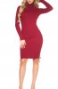ROCHII TRICOT - Rochie tricot Dynah Bordeaux