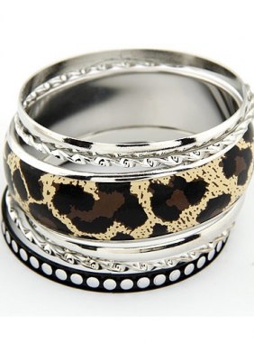 Bratara Vintage Leopard Black din Colectia de bratari JRV.ro