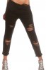 SCOASE DIN STOC - Pantaloni Casual Style Black