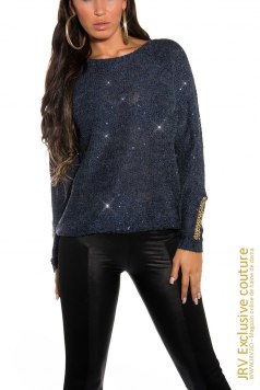 Pulover Renee Navi - Magazin online haine de dama Fashion
