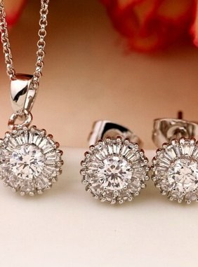 Set Sunflowers Platinum din Colectia de seturi JRV.ro